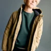 Anorak à capuche avec boutons