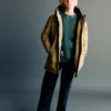 Anorak à capuche avec boutons