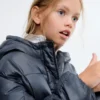 Anorak à capuche bicolore