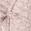 Anorak à doublure en peau lainée à motif floral