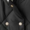 Anorak long avec doublure effet fourrure