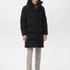 Anorak long imperméable avec rembourrage Thermolite®