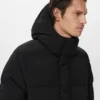 Anorak long imperméable avec rembourrage Thermolite®