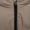 Anorak long rembourré avec capuche