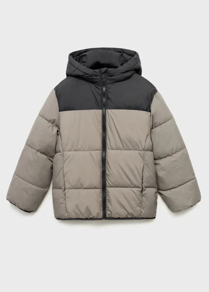 Anorak matelassé bicolore Anorak matelassé bicolore