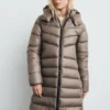 Anorak matelassé mi-long à capuche