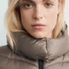 Anorak matelassé mi-long à capuche