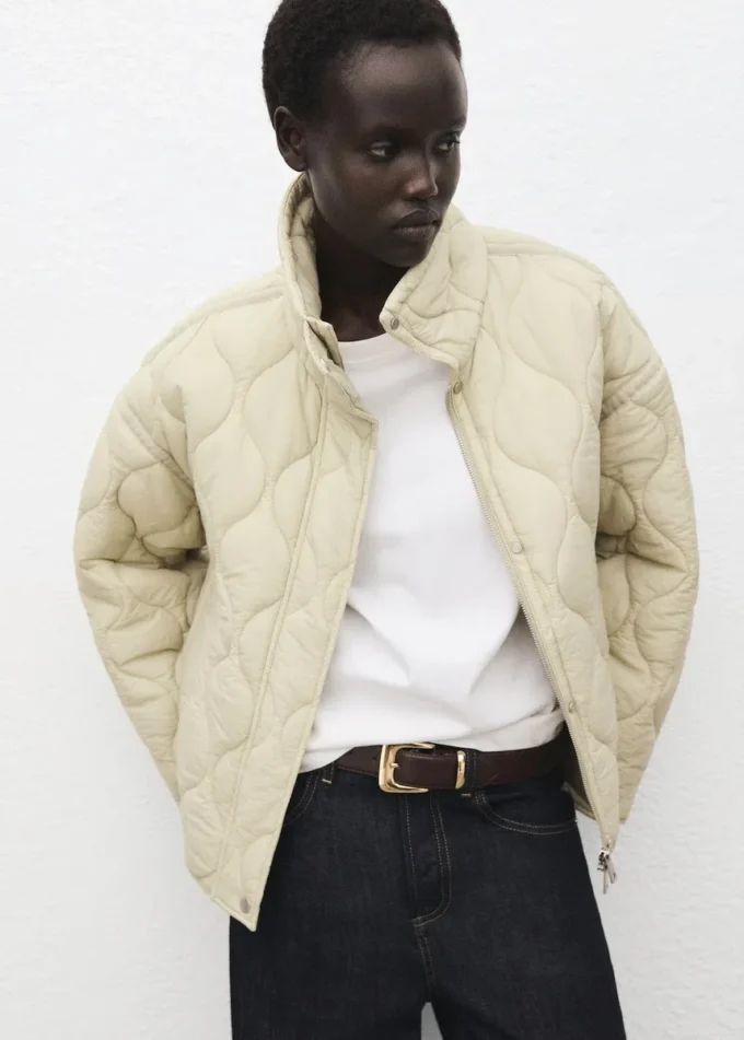 Anorak matelassé oversize