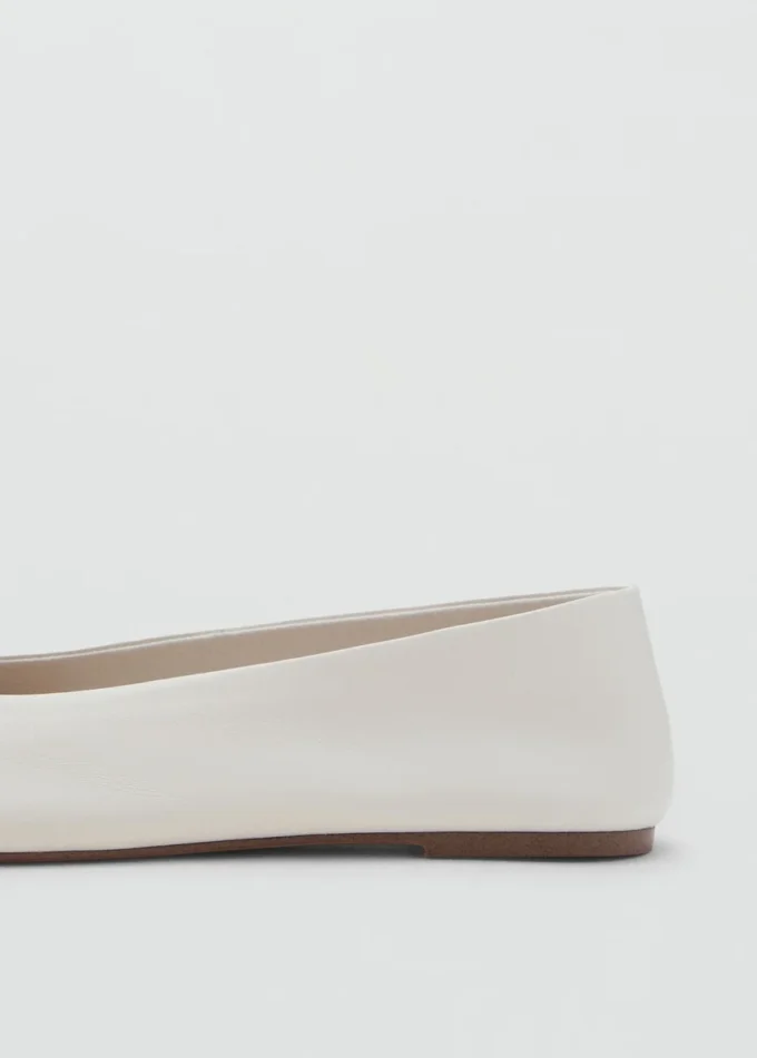 Ballerines en cuir