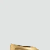 Ballerines en cuir avec nœud