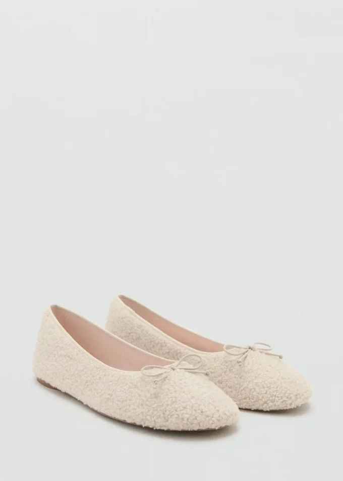 Ballerines en peau de mouton Ballerines en peau de mouton