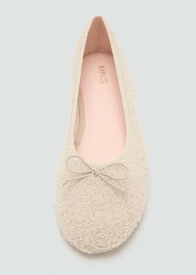Ballerines en peau de mouton Ballerines en peau de mouton