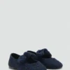 Ballerines en tweed avec nœud