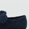 Ballerines en tweed avec nœud