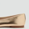 Ballerines métalliques avec nœud Ballerines métalliques avec nœud