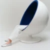 Ballerines métalliques avec nœud