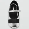 Ballerines métalliques à nœud Ballerines métalliques à nœud