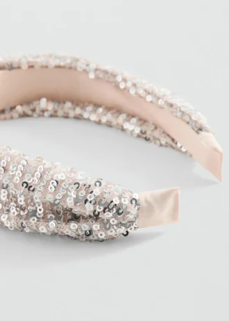 Bandeau à paillettes scintillantes