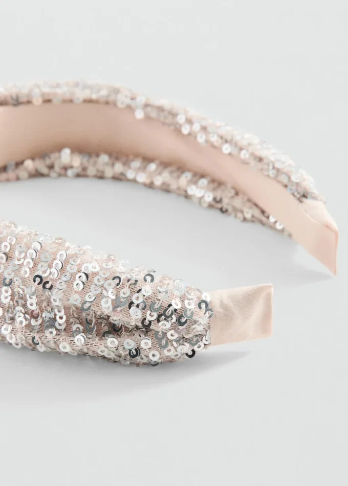 Bandeau à paillettes scintillantes