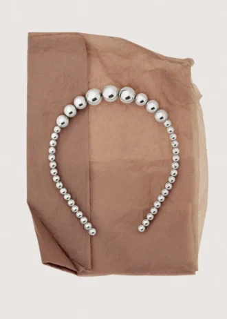 Bandeau à perles appliquées