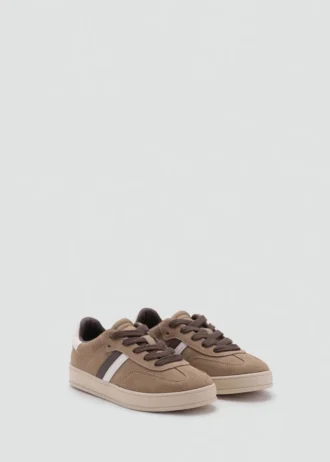 Baskets combinées avec lacets