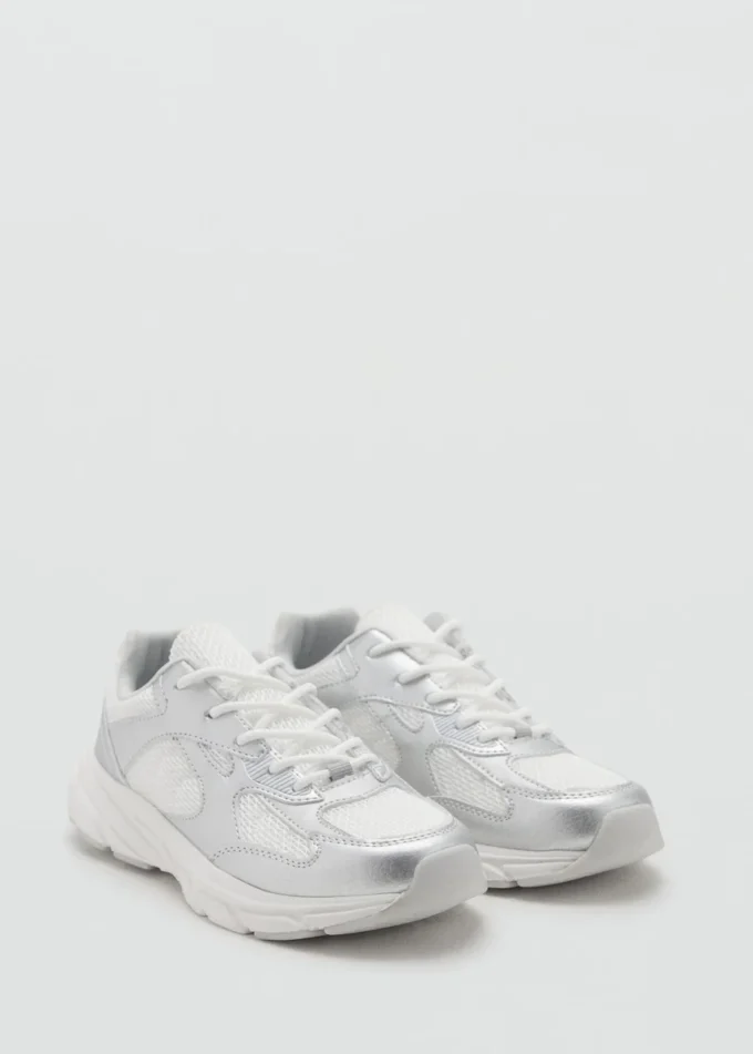 Baskets combinées avec lacets