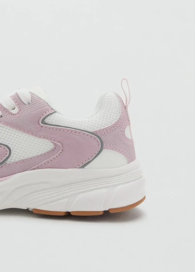 Baskets combinées avec lacets