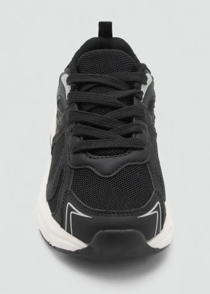 Baskets combinées avec lacets Baskets combinées avec lacets
