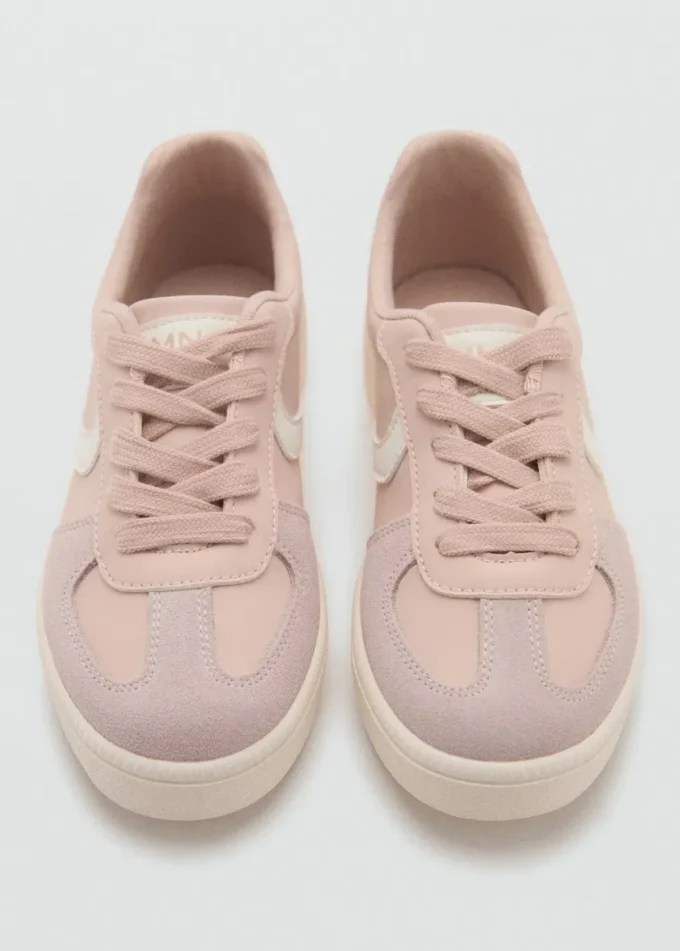 Baskets combinées avec lacets