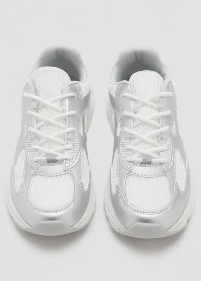 Baskets combinées avec lacets