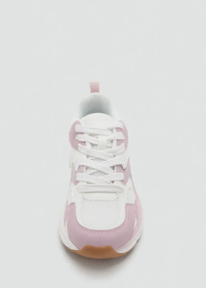 Baskets combinées avec lacets