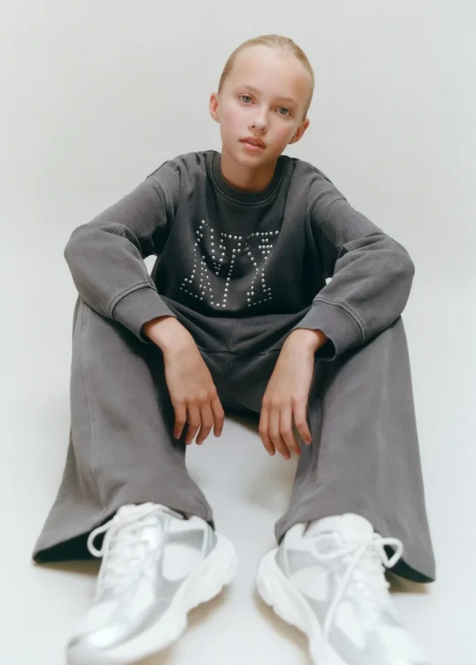 Baskets combinées avec lacets