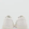 Baskets à empiècements en cuir