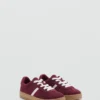 Baskets mixtes en cuir