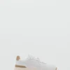 Baskets mixtes en cuir