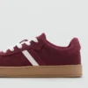 Baskets mixtes en cuir