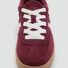 Baskets mixtes en cuir