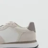 Baskets mixtes en cuir