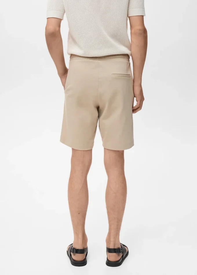 Bermuda 100 % coton avec cordon de serrage