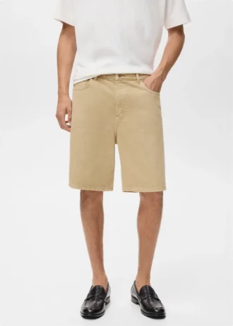Bermuda décontracté en denim