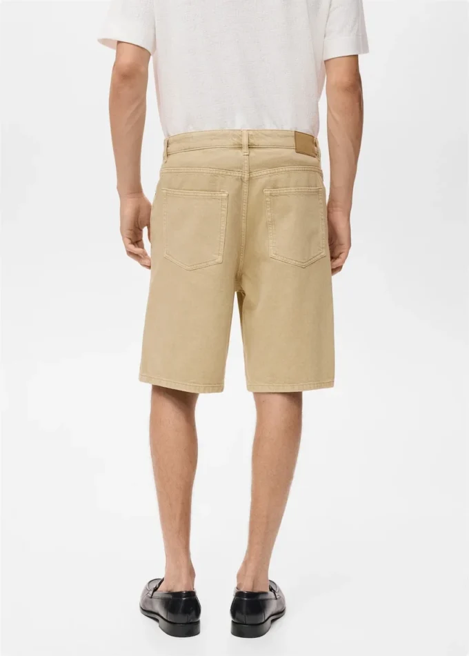 Bermuda décontracté en denim