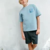 Bermuda en coton imprimé