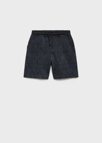 Bermuda en coton imprimé