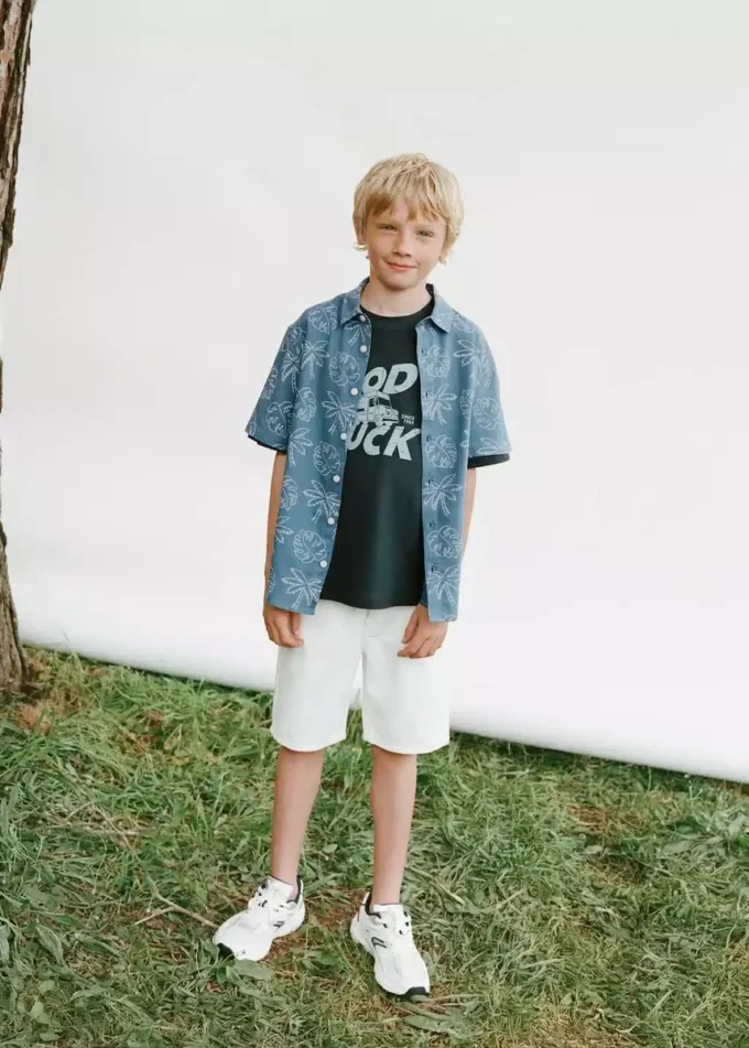 Bermuda en denim