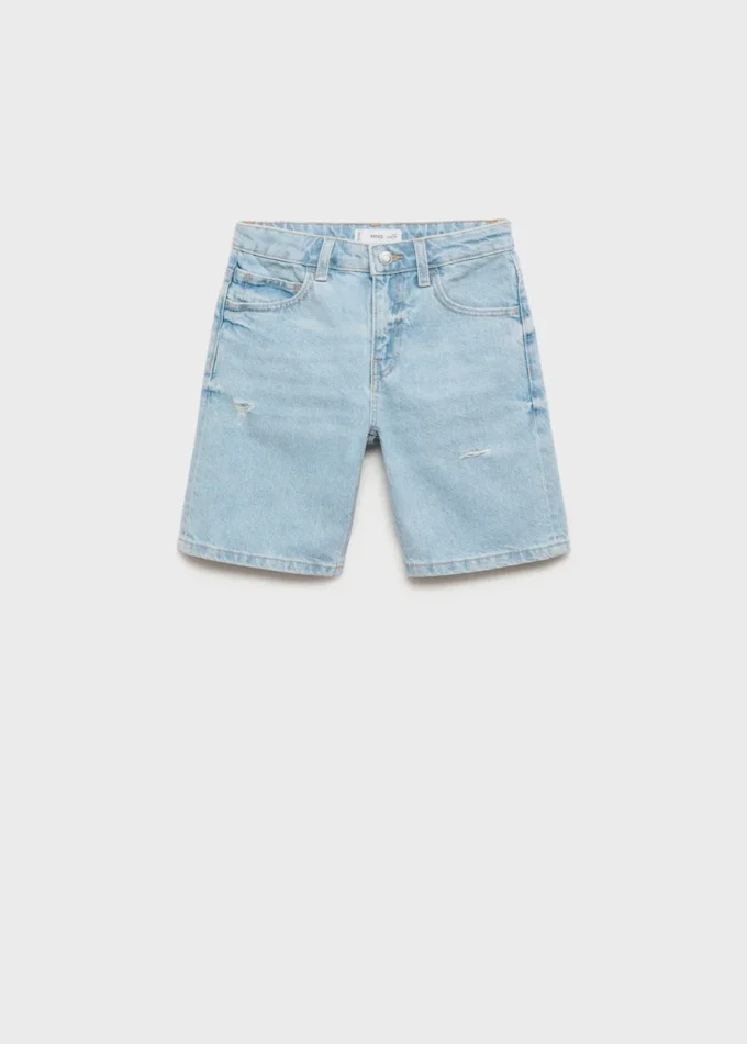 Bermuda en denim