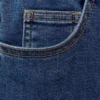 Bermuda en denim avec cordon de serrage