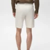 Bermuda slim 100 % lin