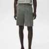 Bermuda slim en coton chino