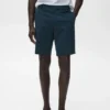 Bermuda slim en coton chino
