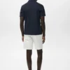 Bermuda slim en coton chino